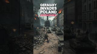 Germanys Invasion of Poland WW2 — Where Blitzkrieg Was Born shorts history worldwar2 germany [upl. by Aroz]