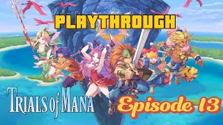 Trials of Mana Gameplay  Epic Adventure in Full HD  Part 13 w Commentary [upl. by Suivatnom]