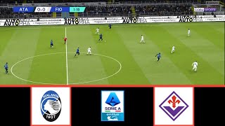 ATALANTA VS FIORENTINA  SERIE A 20242025  FOOTBALL LIFE 2024 [upl. by Mourant479]