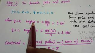 Construction of Root Locus Problem1Unit4 [upl. by Orfield]