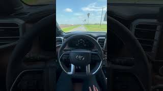 How quick is the 2024 Toyota Tundra Hybrid 1794 Edition  Acceleration Test shorts [upl. by Kilmarx966]