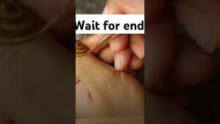 FINGER mehndi design 🌿❤️yt mehndi hennna ttanding youtube music love [upl. by Halsy]