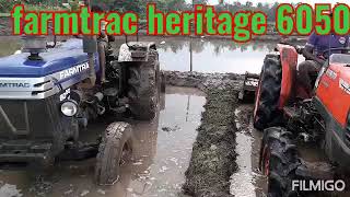 Farmtrac heritage 6050 amp kubota L4508 4×4 performance in Sri lanka [upl. by Crowns]