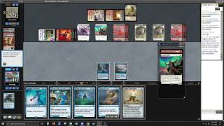 Modern Mono Blue Belcher  Magic the Gathering vod1 [upl. by Naloc]