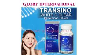 GlutaWorld Transino White C Clear Glutathione Tablets [upl. by Aehtna48]