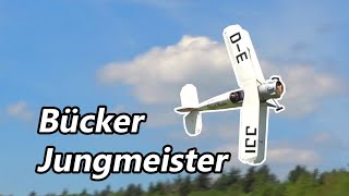 Wonneberger Bücker 133 Jungmeister  501 Jahre MBC Bühlertal [upl. by Keavy948]