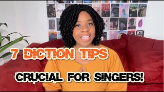 7 Diction Tips For Singers [upl. by Bronder]