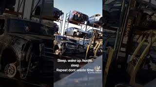 sleep wake uphustle sleep repeat compamarioparts forklift forkliftcertified wrecking yard [upl. by Waylon850]