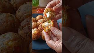 Sooji Cheese Corn Ball Recipe Without Deep Frying 😋🤤🥰 Anyone Can Make This ❤ shorts recipe [upl. by Htebaras]