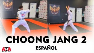 Choong Jang 2  Formula de Cinto Rojo  Taekwondo ATA [upl. by Elayne]