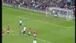 Ferdinand goalkeeper penalty manchester united  portsmouth [upl. by Nessi135]