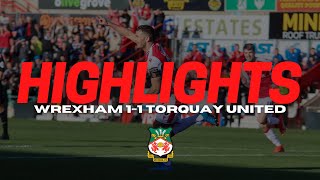 HIGHLIGHTS  Wrexham 11 Torquay United [upl. by Jefferey]