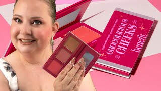 NEW Benefit Chocolicious Cheeks Blush for that 90s Victoria Secret Angel Look [upl. by Ahsert]