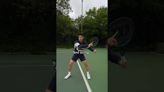 Forehand tennis tips 🎾 tennis tennisshorts tennistips [upl. by Annabella474]