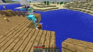 CrewCraft Survival Episode 30 Giant Boat Construction [upl. by Thamos799]