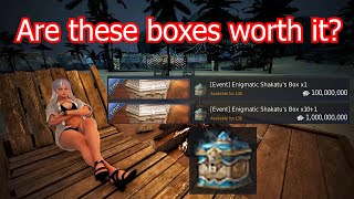 Are the Enigmatic Shakatus Box worth it  Black Desert Online [upl. by Ecnadnak]