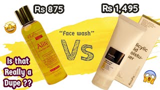 which salicylic acid facewash is worth buying  alite facewash vs accufix facewash 🤨👀 [upl. by Shuping]