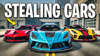 I spent 24 Hours Robbing Dealerships on GTA 5 RP [upl. by Otes]