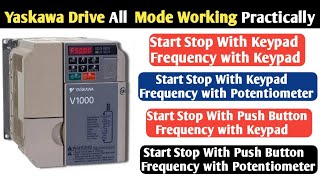 How to Program Yaskawa DriveHow to Set Parameter Yaskawa Drive Yaskawa Drive LocalRemote Wiring [upl. by Middle]