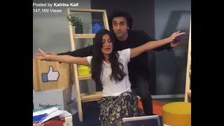 Ranbir Kapoor and Katrina Kaif Facebook Live video  Jagga Jasoos [upl. by Tymothy673]