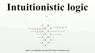 Intuitionistic logic [upl. by Burr]