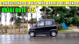 BAJAJ QUTE EN ESPAÑOL 5 CONDUCCIÓN amp PREGUNTAS Y RESPUESTAS [upl. by Marlene]