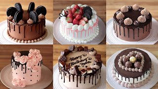 Amazing Homemade Chocolate Drip Cake Decorating Compilation  Cake decoration ideas [upl. by Shaer]