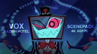 Vox scenepack 4K 60FPS Hazbin Hotel [upl. by Tadio]