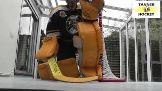 Save Mechanics 11 Inline Hockey Goalie Training  VH appropriateness [upl. by Olmstead]