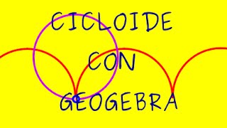 ¿Para qué sirven las matemáticas Cicloide curva descrita por punto en circunferencia [upl. by Ayerhs296]