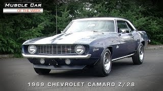 1969 Chevrolet Camaro Z28 302 Muscle Car Of The Week Video 55 [upl. by Oiredised]