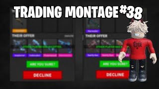 MM2 Trading Montage 38  MASSIVE TRADES 🤯 [upl. by Ylloj]