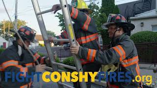 Train with Conshohocken Fire Co No 2 [upl. by Trip]