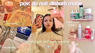 self care vlog 🫧🛁 skincare shower routine journaling  wellness [upl. by Firestone98]