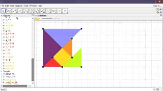 Creating a Tangram Puzzle [upl. by Zachery]