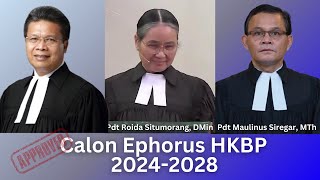 update 3 calon ephorus hkbp 2024  siapa paling penting jawabnya roida yes yess [upl. by Aihsenek]