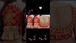 Chath Pooja special blouse designs  shortfeed trendingshort  letest blouse designs  short  vira [upl. by Marabel125]