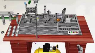 Variable Mechatronics System by SolidWorks [upl. by Notanhoj816]