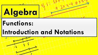 Functions Introduction and Notations [upl. by Inod]