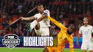 Netherlands vs France Highlights  European Qualifiers [upl. by Ilyk]