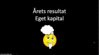 Årets resultat och Eget kapital [upl. by Neitsirk510]