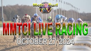 27 October 2024  Philippines Horse Racing Live  Metro Manila Turf Club Inc [upl. by Aihsyak]