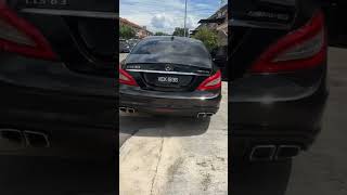 MercedesAMG CLS63 Stock Exhaust Note [upl. by Otrebile447]