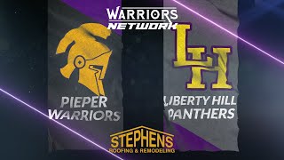 2023 Warrior Football  Pieper Warriors vs Liberty Hill Panthers [upl. by Salchunas309]