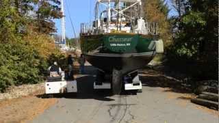 At The Yard with Brownell Trailers  Kittery Point Yacht Yard [upl. by Orlosky499]