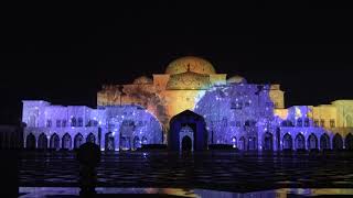 The Light Show at Qasr Al Watan Abu Dhabi Presidential Palace [upl. by Aldis]