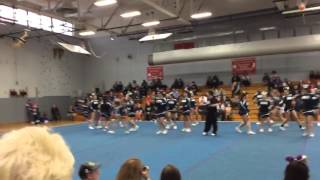 Sparks Special Needs Cheerleading Routine  St Annes Competition at Fair Lawn HS February 8 2015 [upl. by Assiralc]