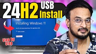 Download amp Install Windows 11 24H2 using Bootable USB Supported amp Unsupported Hardware [upl. by Burris]