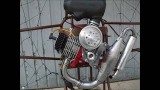 Paramotor homemade two stroke 125cc part1 [upl. by Massimo]