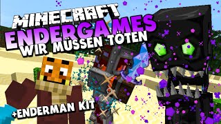 WIR MÜSSEN TÖTEN ✪ ENDERMAN KIT  Minecraft ENDERGAMES [upl. by Asenab]